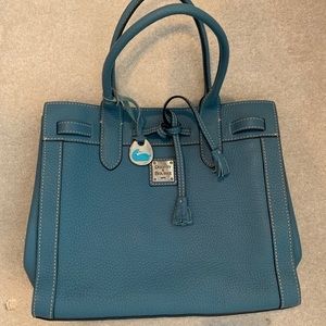 Dooney & Bourke East West Tassle Tote